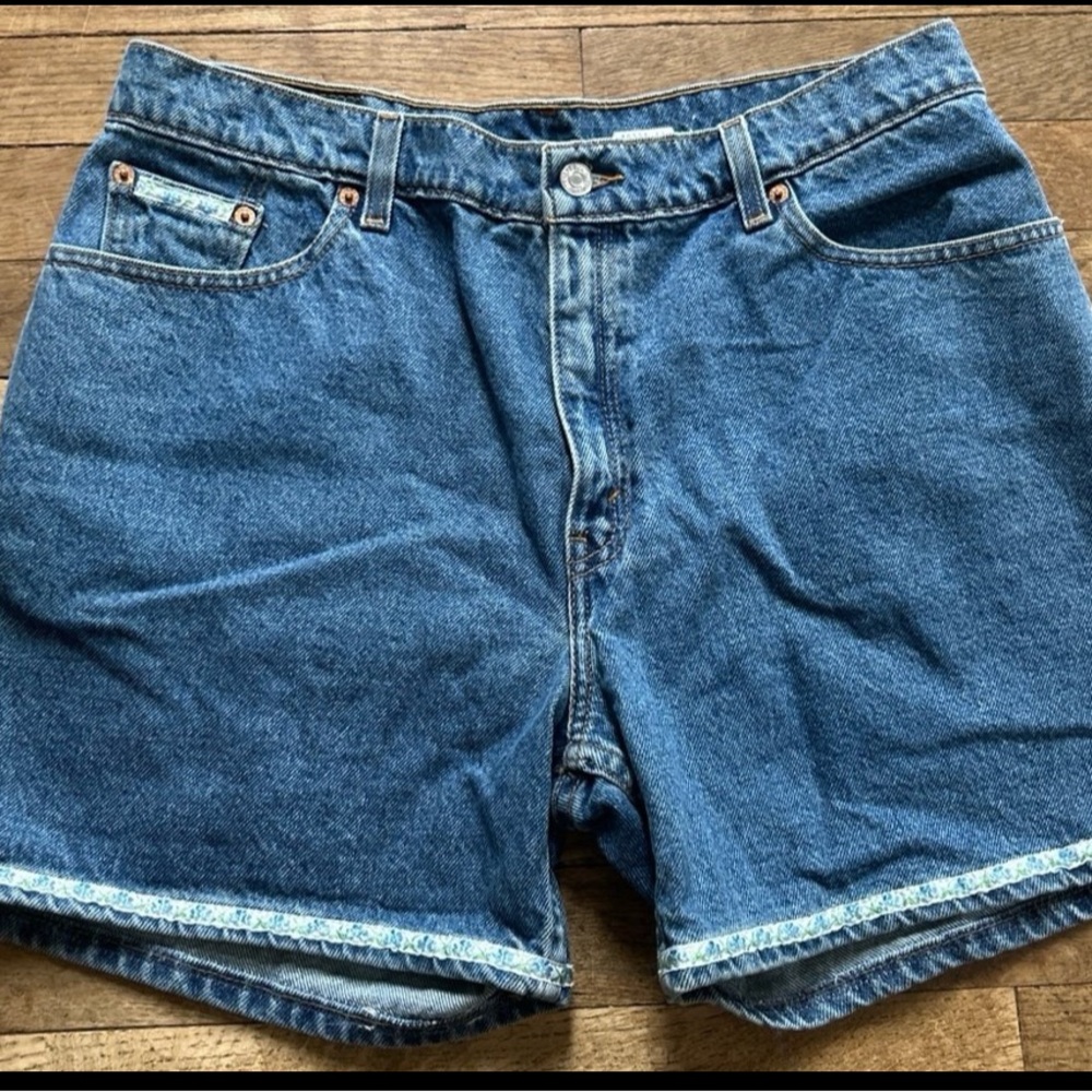Levi's Blue Jean Shorts for Women